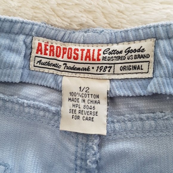 Aeropostale vintage Y2K periwinkle corduroy skirt - Picture 3 of 9